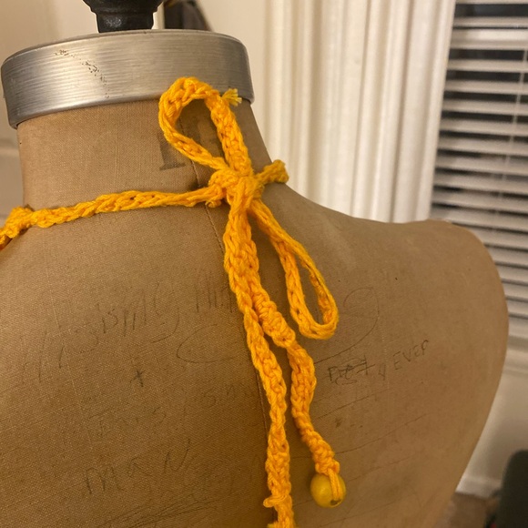 Crochet 🧶 handmade in Panama 🇵🇦 necklace - Picture 4 of 4